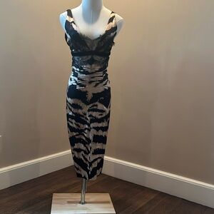 Roberto Cavalli midi length dress